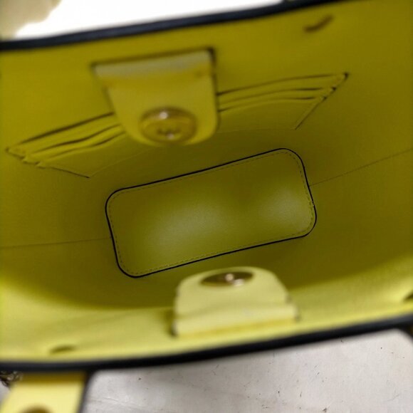 Valentino Garavani Yellow Leather Hand Bag mon750-101325 - Picture 13 of 16